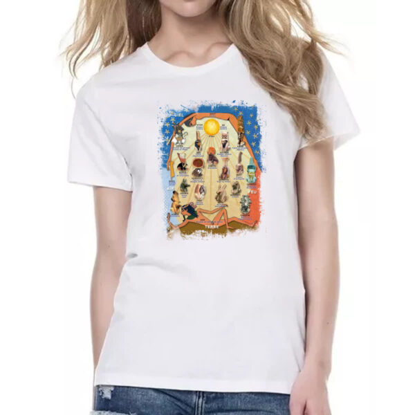 Camiseta Baby Look Egito Deus Hierarquia - Imagem 2