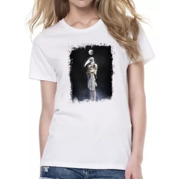 Camiseta Baby Look Egito Deus Konshu - Imagem 2