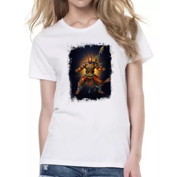 Camiseta Baby Look Empires and Puzzles Heroi Joon Traje - Imagem 2