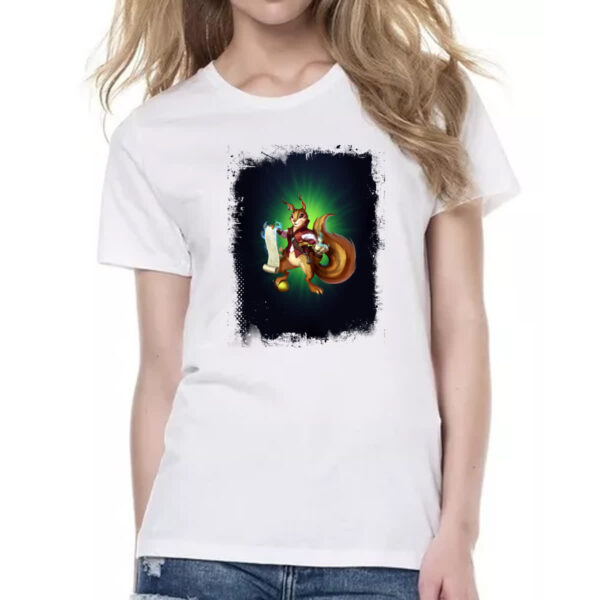 Camiseta Baby Look Empires and Puzzles Heroi Ratatoskr - Imagem 2