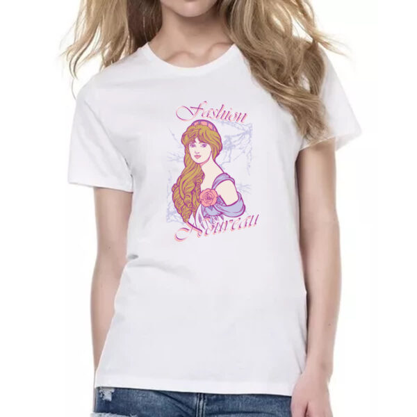 Camiseta Baby Look Fashion nouveau - Imagem 2