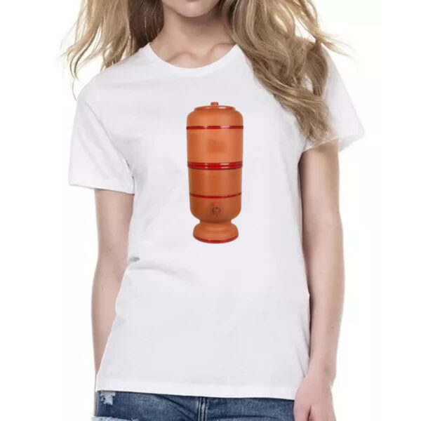 Camiseta Baby Look Filtro de barro - Imagem 2