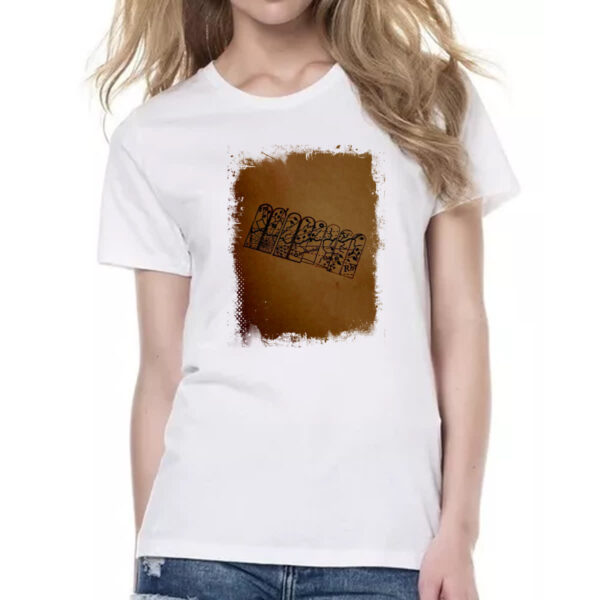 Camiseta Baby Look Grimm Chaves Mapa Floresta Negra - Imagem 2