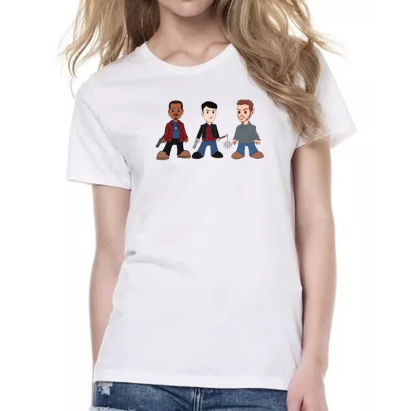 Camiseta Baby Look Grimm Hank Nick Monroe - Imagem 2