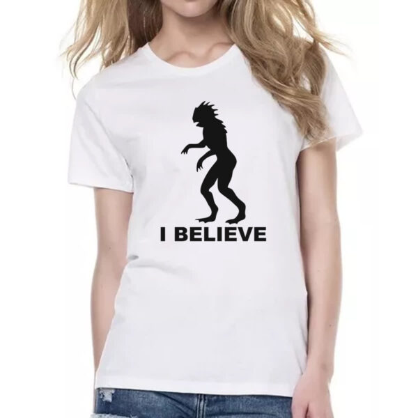 Camiseta Baby Look Grimm I believe - Imagem 2