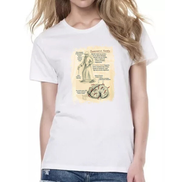 Camiseta Baby Look Grimm Livro Jinnamuru Xunte - Imagem 2