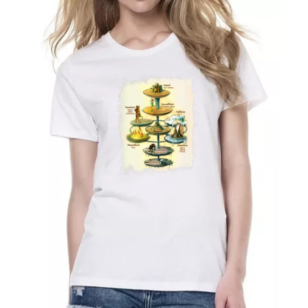 Camiseta Baby Look A Cronica de Yggdrasil - Imagem 2