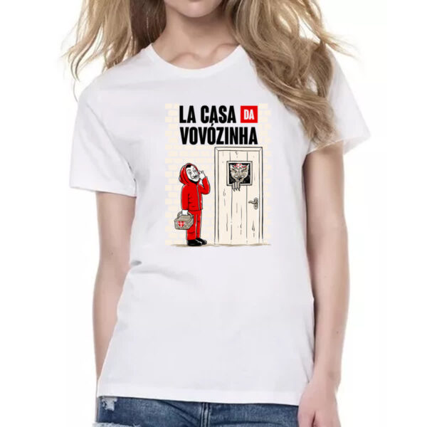 Camiseta Baby Look La casa da vovozinha - Imagem 2
