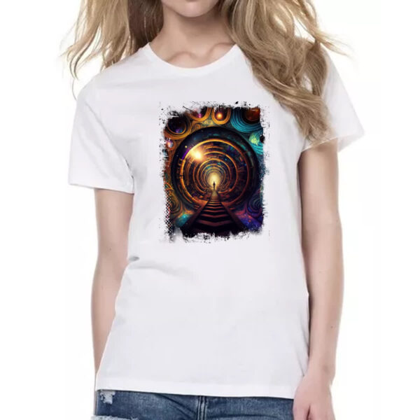 Camiseta Baby Look Labirinto dos sonhos 1 - Imagem 2