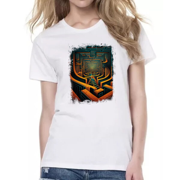 Camiseta Baby Look Labirinto dos sonhos 3 - Imagem 2