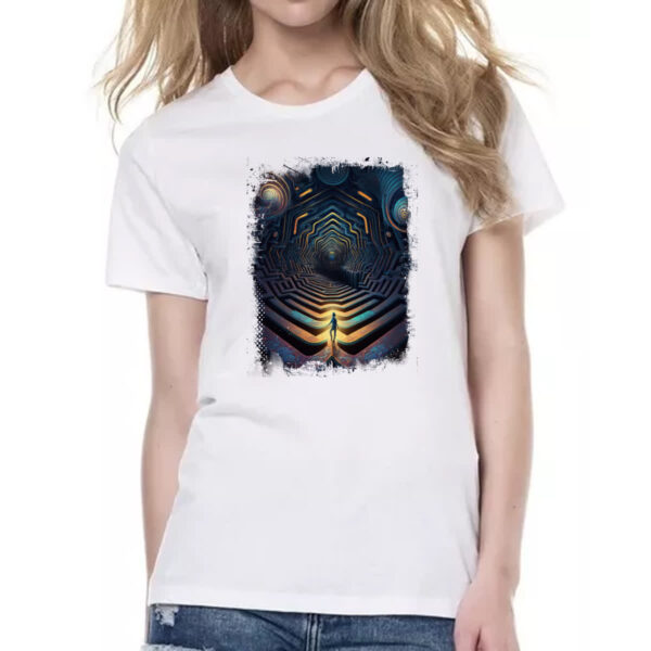 Camiseta Baby Look Labirinto dos sonhos 4 - Imagem 2