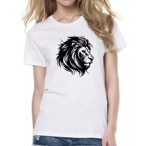 Camiseta Baby Look Leao de Juda Linear - Imagem 2