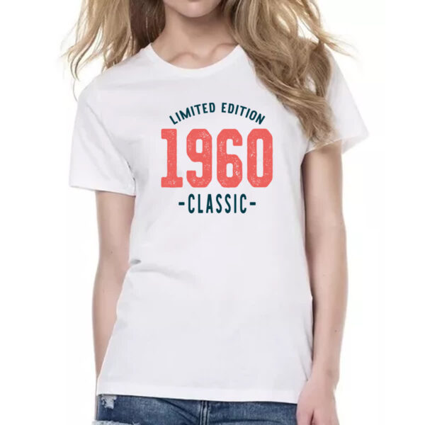 Camiseta Baby Look Limited Edition Classic 1960 - Imagem 2