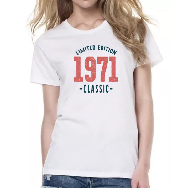 Camiseta Baby Look Limited Edition Classic 1971 - Imagem 2