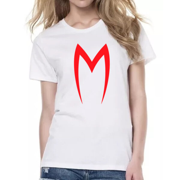 Camiseta Baby Look Mach 5 logo - Imagem 2