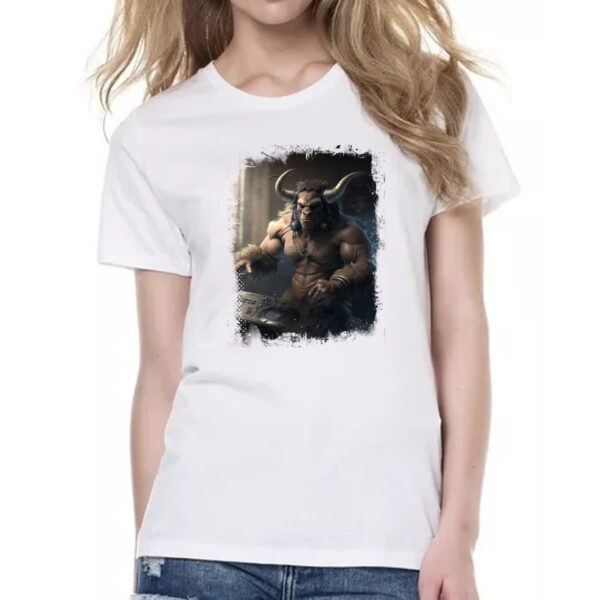 Camiseta Baby Look Minotauro DJ - Imagem 2