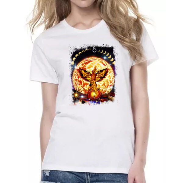 Camiseta Baby Look Mitologia Fenix 07 - Imagem 2