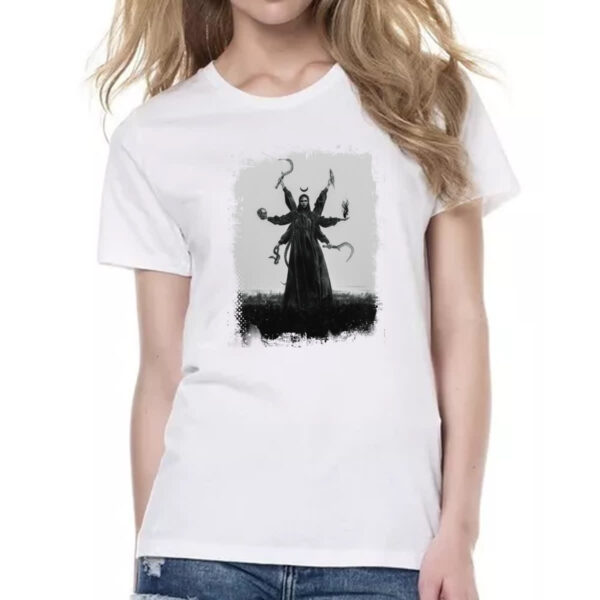 Camiseta Baby Look Mitologia Hindu Deusa Mara - Imagem 2