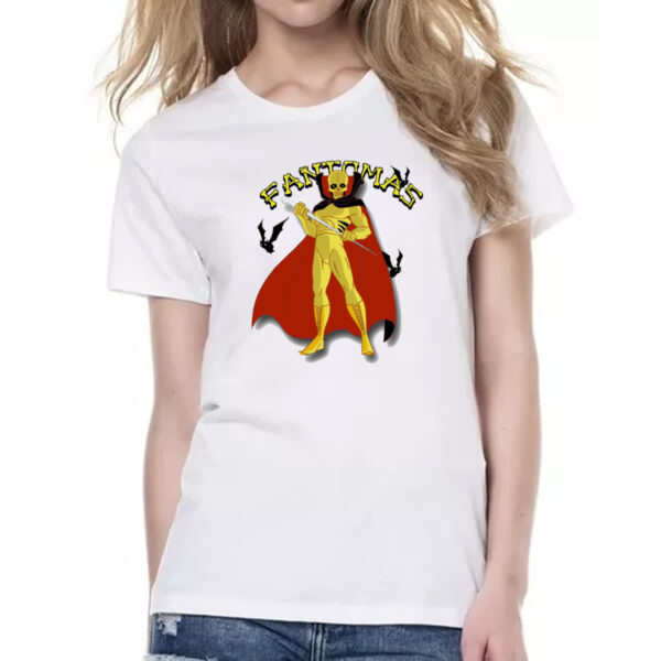 Camiseta Baby Look Nostalgia Fantomas - Imagem 2