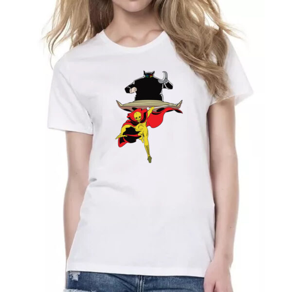 Camiseta Baby Look Nostalgia Fantomas e Dr Zero - Imagem 2