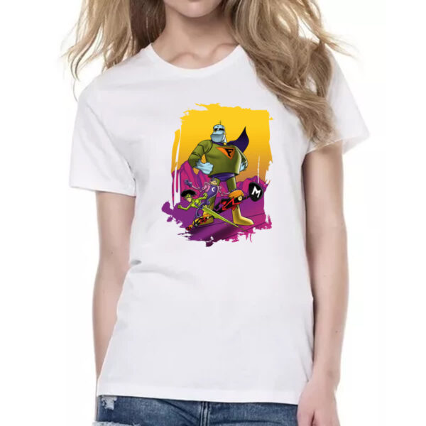 Camiseta Baby Look Nostalgia Frankstein Jr e os Impossiveis - Imagem 2