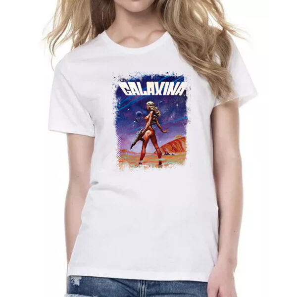 Camiseta Baby Look Nostalgia Galaxina - Imagem 2