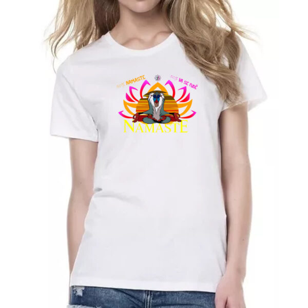 Camiseta Baby Look Namaster 50 va se f 50 - Imagem 2