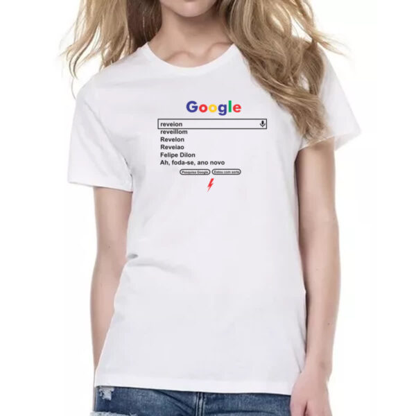 Camiseta Baby Look Ano novo pesquisa - Imagem 2