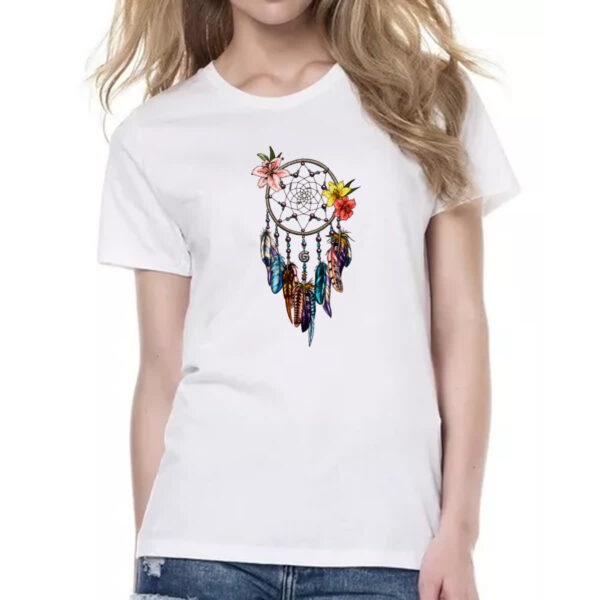 Camiseta Baby Look Apanhador de sonhos 01 - Imagem 2