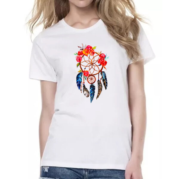 Camiseta Baby Look Apanhador de sonhos 03 - Imagem 2