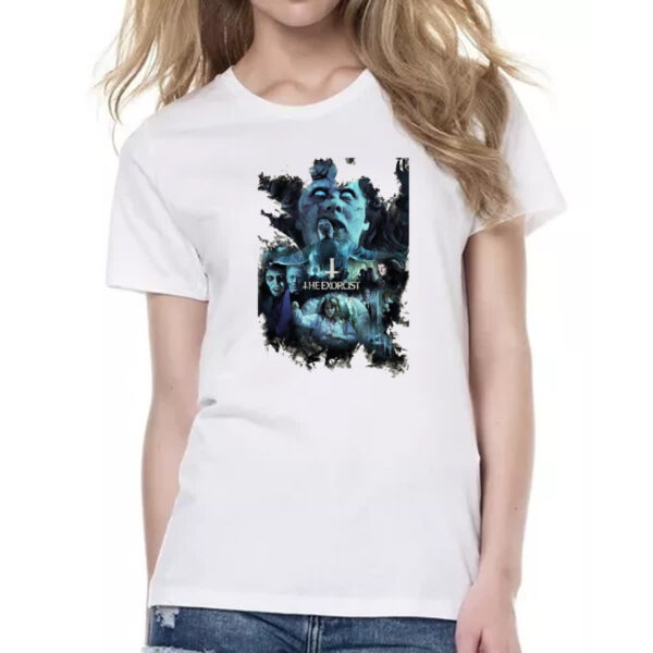 Camiseta Baby Look O exorcista - Image 2