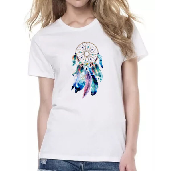 Camiseta Baby Look Apanhador de sonhos 04 - Imagem 2
