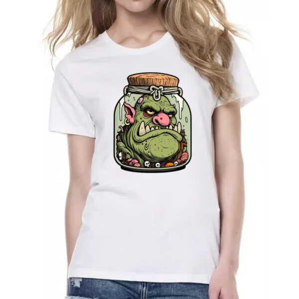 Camiseta Baby Look Ogro em conserva - Imagem 2