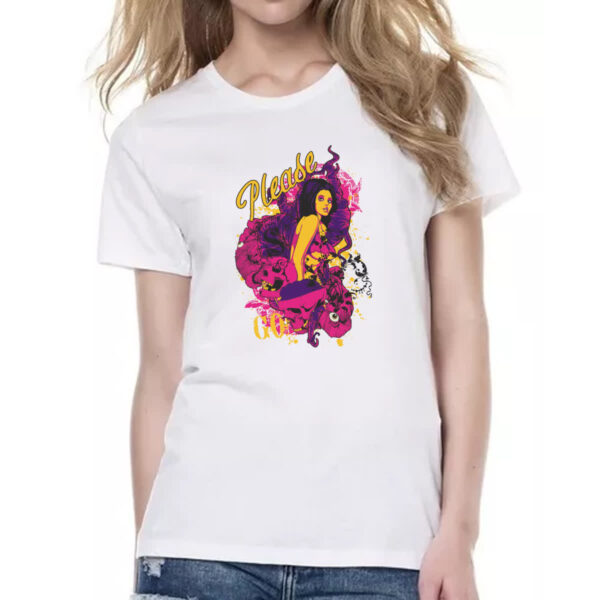 Camiseta Baby Look Please go - Imagem 2