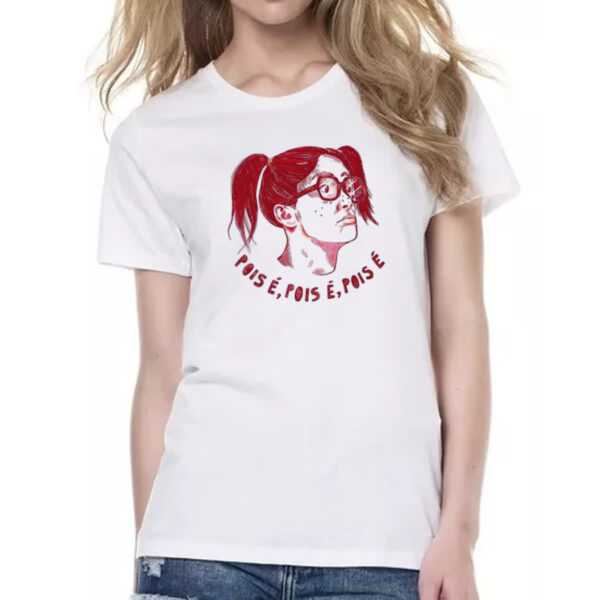 Camiseta Baby Look Pois e Pois e Pois e - Imagem 2