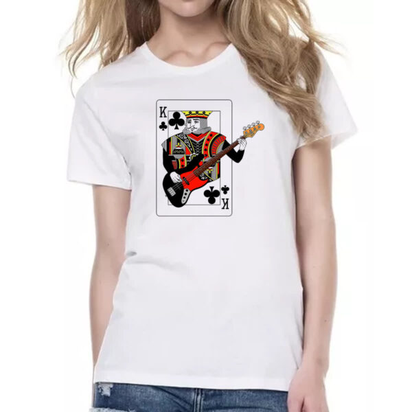 Camiseta Baby Look Rei de Paus do Rock - Imagem 2