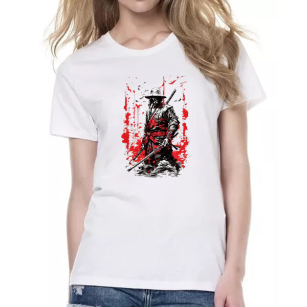 Camiseta Baby Look Ronin comic book style - Imagem 2