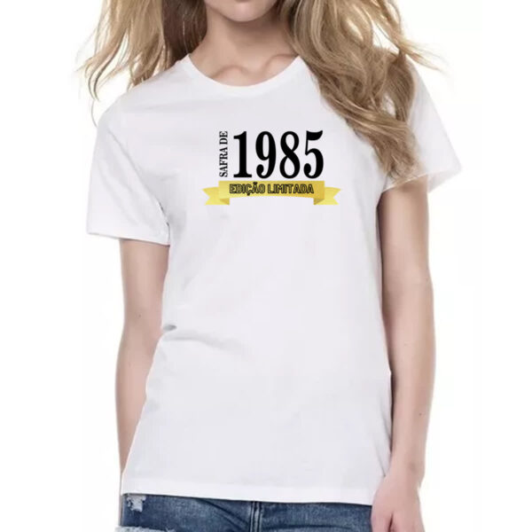 Camiseta Baby Look Safra de 1985 - Imagem 2