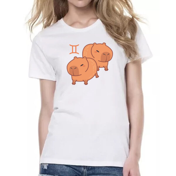 Camiseta Baby Look Signo Capivara Gemeos - Imagem 2