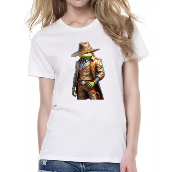Camiseta Baby Look Sapo Cowboy - Imagem 2