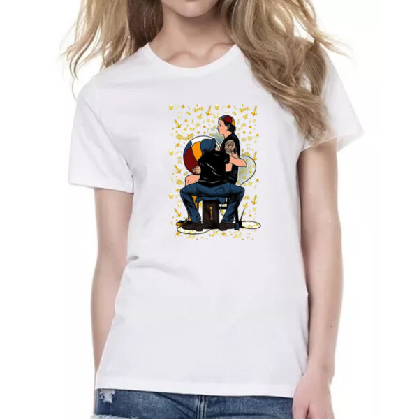 Camiseta Baby Look Seu madruga tatuador - Imagem 2