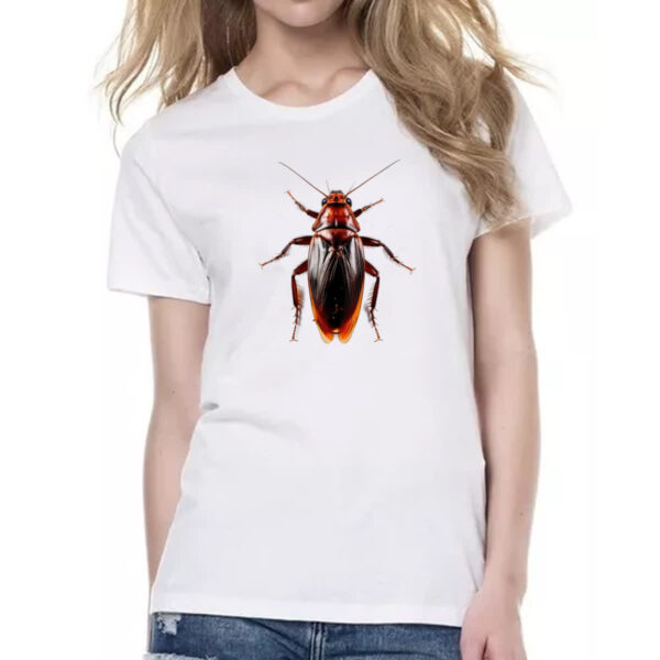 Camiseta Baby Look Barata vista de cima - Imagem 2