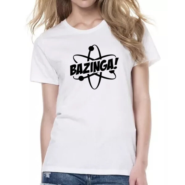 Camiseta Baby Look Bazinga - Imagem 2