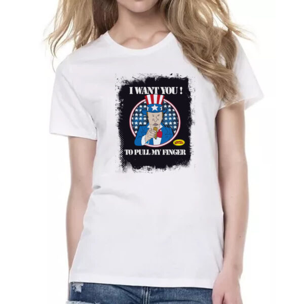 Camiseta Baby Look Beavis I Want You - Imagem 2