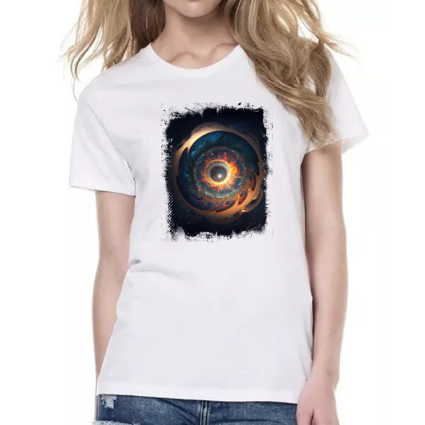Camiseta Baby Look Big Bang Universo 3 - Imagem 2