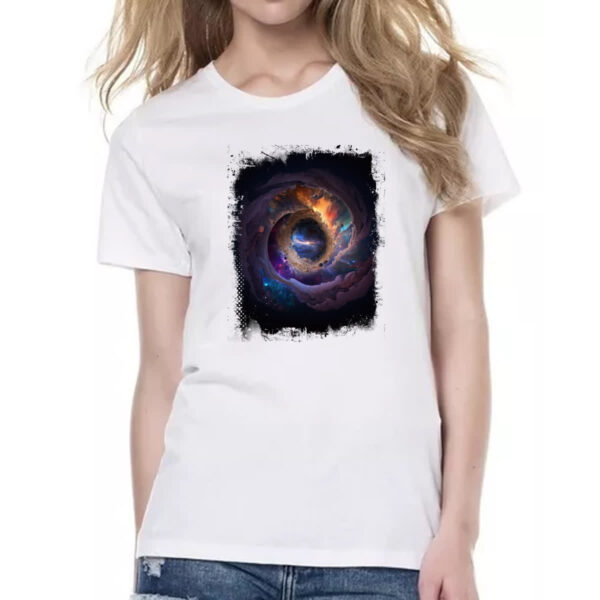 Camiseta Baby Look Big Bang Universo 4 - Imagem 2