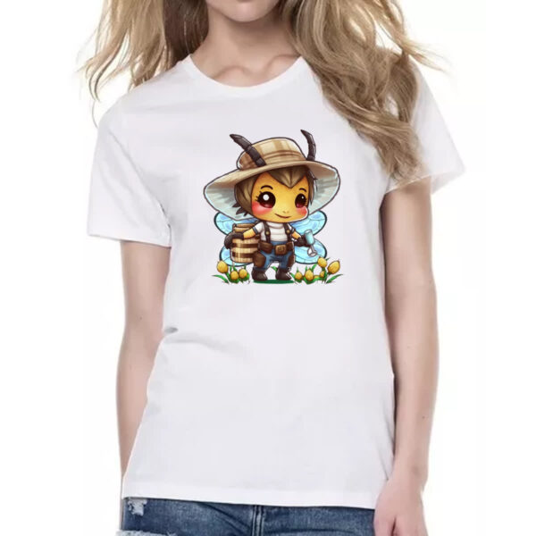 Camiseta Baby Look Abelha fazendeira - Imagem 2