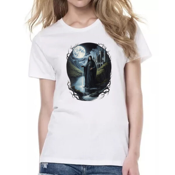Camiseta Baby Look Halloween Banshee - Imagem 2