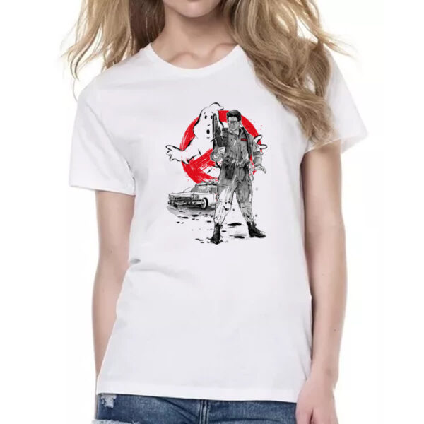 Camiseta Baby Look Caca Fantasmas Ghostbusters Egon - Imagem 2