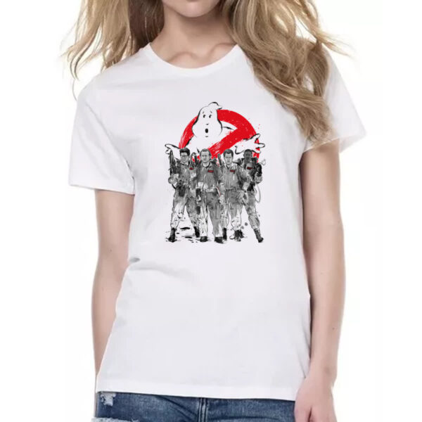 Camiseta Baby Look Caca Fantasmas Ghostbusters Team - Imagem 2